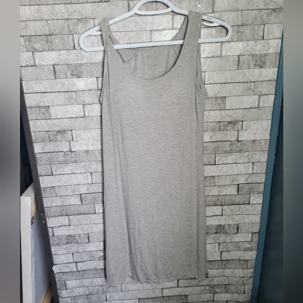 Halara NWT Mini Tank Chill Dress built in shelf bra